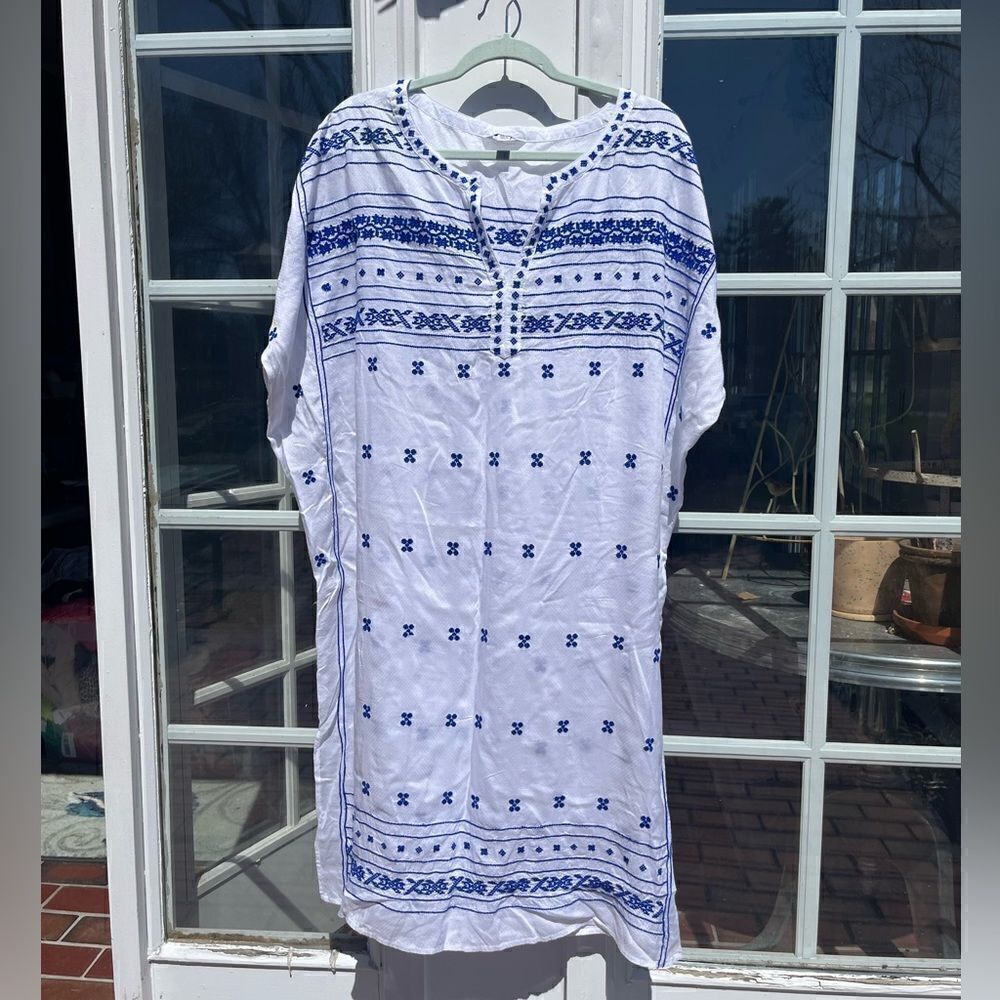 Lucky Brand Embroidered Tunic Dress - Picture 3 of 8